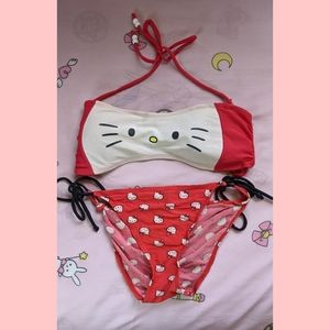 Hello kitty bikini set